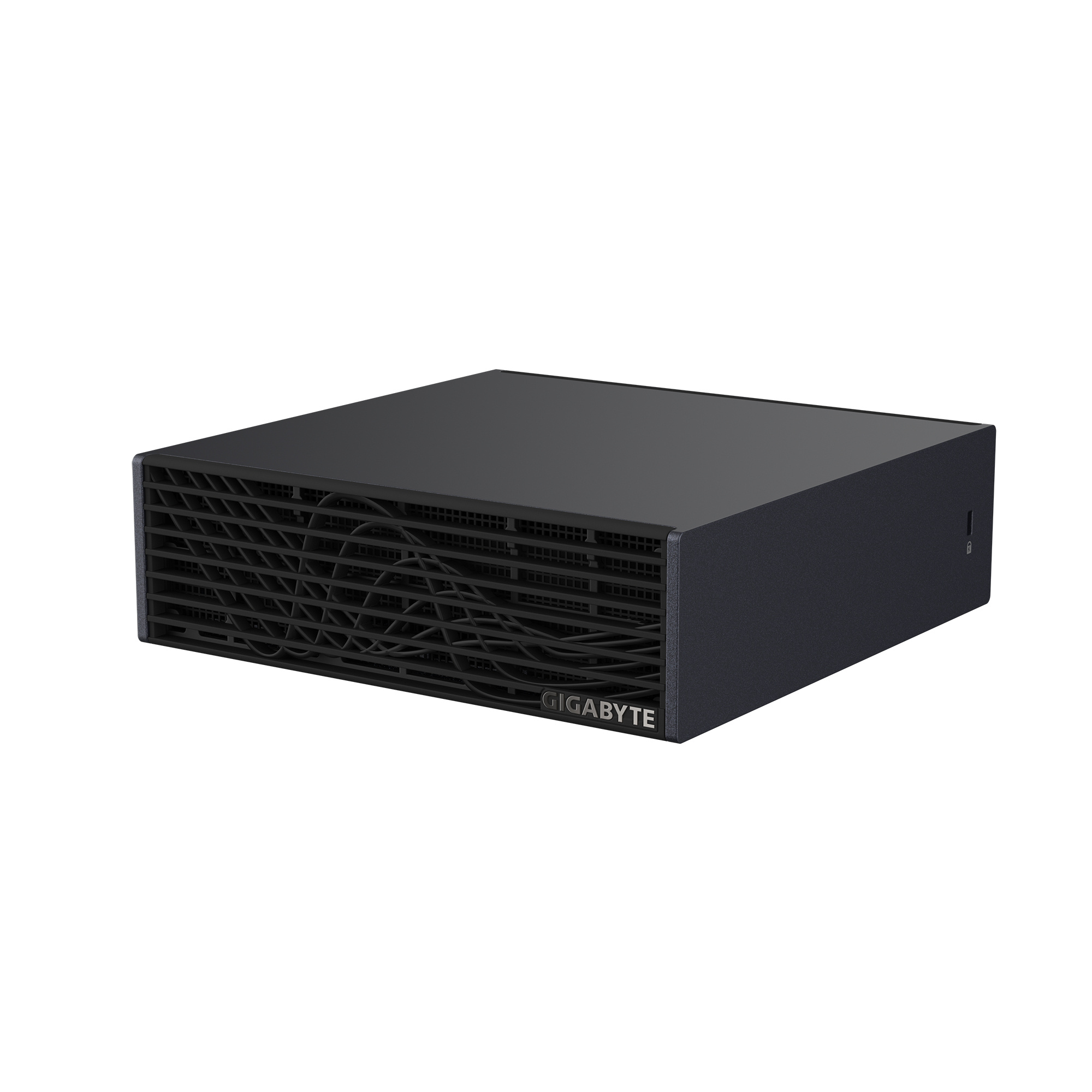 Gigabyte GIGABYTE AI TOP ATOM GB10 128 GB LPDDR5x-SDRAM 4 TB SSD NVIDIA DGX OS Mini PC Zwart