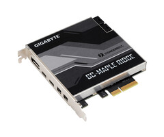 Gigabyte GIGABYTE GC-MAPLE RIDGE interfacekaart/-adapter Intern DisplayPort, Mini DisplayPort, Thunderbolt 4, USB 3.2 Gen 2 (3.1 Gen 2)