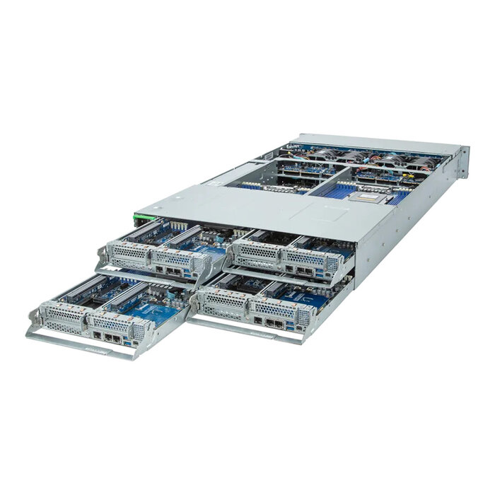 Gigabyte GIGABYTE H273 LGA 6096 Rack (2U) Zwart