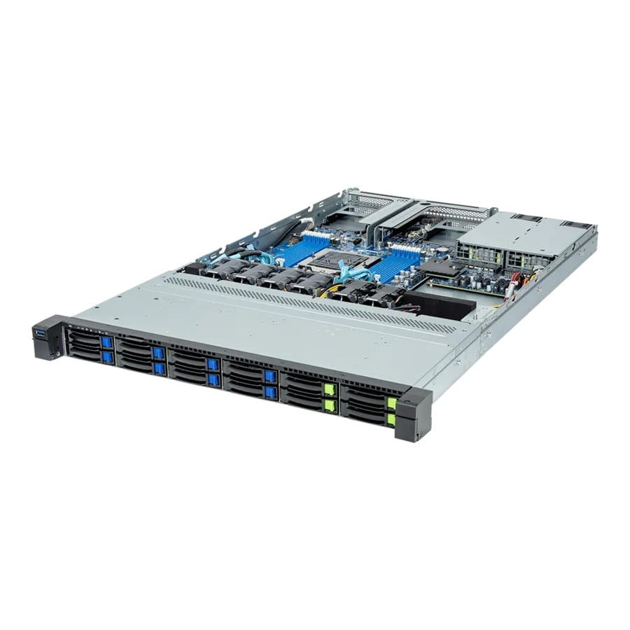 Gigabyte GIGABYTE R163-Z32-AAC1 server barebone AMD SoC LGA 6096 Rack (1U)
