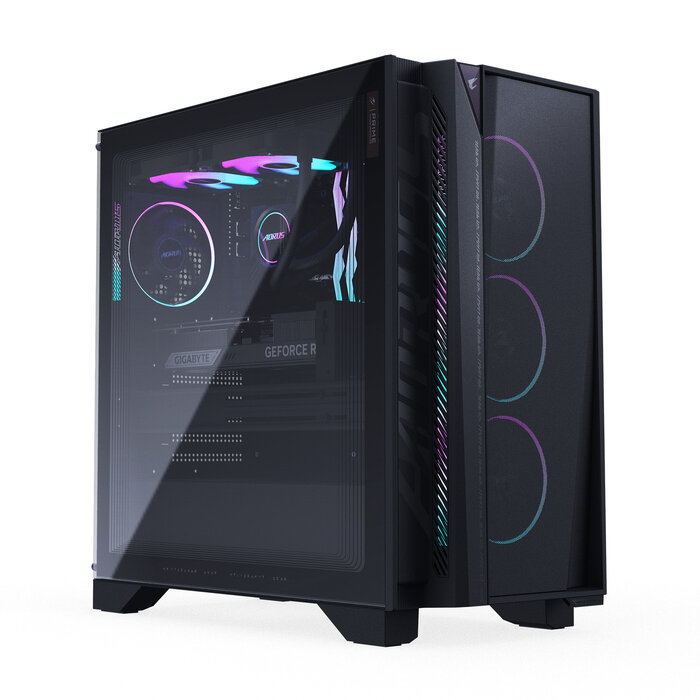 Gigabyte GIGABYTE AP5A7N8-5103 AMD Ryzen™ 7 9800X3D 32 GB DDR5-SDRAM 2 TB SSD NVIDIA GeForce RTX 5080 Windows 11 Home Desktop PC Zwart