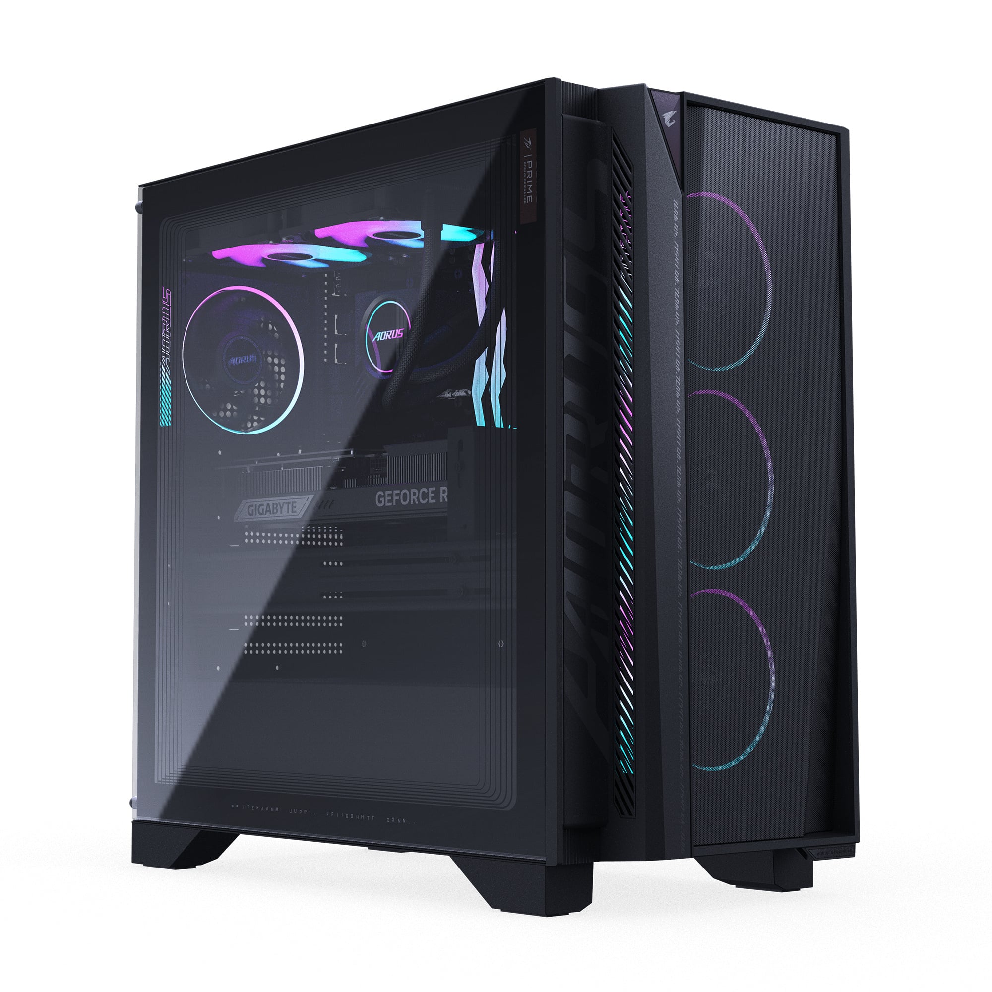 Gigabyte GIGABYTE AP5A7N8-5103 AMD Ryzen™ 7 9800X3D 32 GB DDR5-SDRAM 2 TB SSD NVIDIA GeForce RTX 5080 Windows 11 Home Desktop PC Zwart