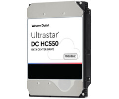 Western Digital Ultrastar DC HC550 interne harde schijf 18 TB 7200 RPM 512 MB 3.5" SAS (0F38353)