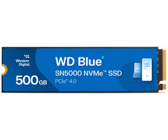 Western Digital Blue SN5000 500 GB M.2 PCI Express 4.0 NVMe 3D TLC NAND (WDS500G4B0E)