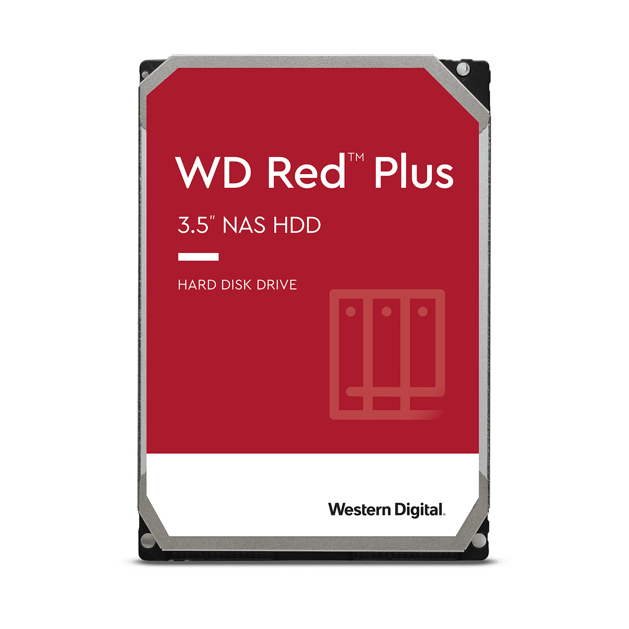 Western Digital Western Digital Red Plus interne harde schijf 8 TB 7200 RPM 3.5" SATA III