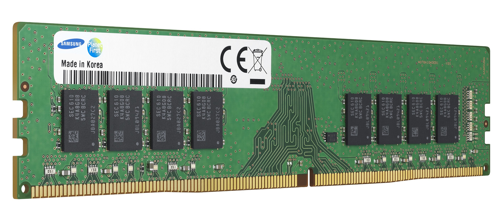 Samsung Samsung M386A8K40BM2-CTD geheugenmodule 64 GB 8 x 8 GB DDR4 288-pin DIMM ECC