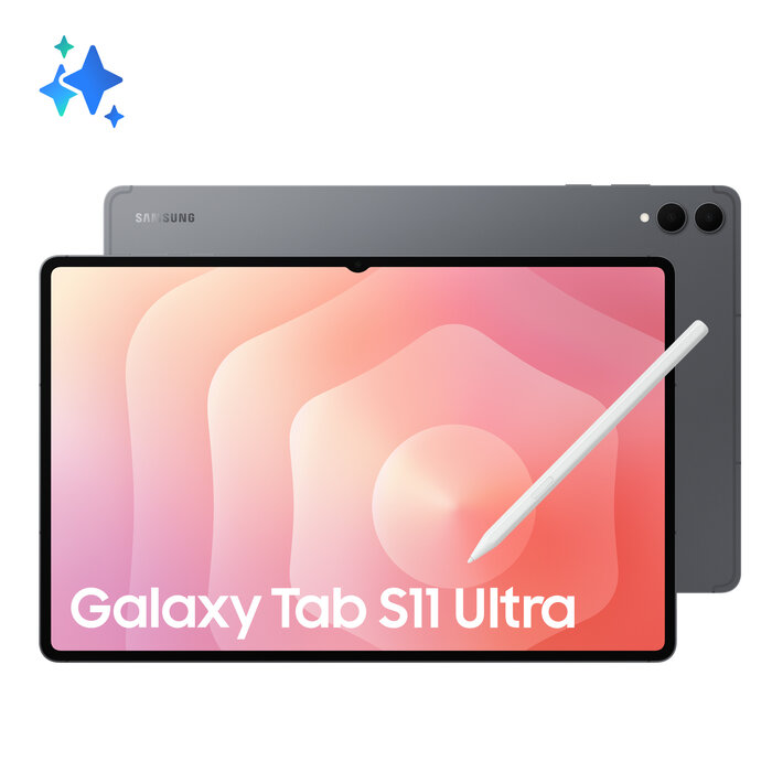 Samsung Samsung Galaxy Tab S11 Ultra 256 GB 37,1 cm (14.6") 12 GB Wi-Fi 7 (802.11be) Grijs