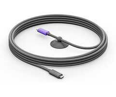 Logitech Logitech 952-000195 USB-kabel USB 3.2 Gen 2 (3.1 Gen 2) 5 m USB C Grafiet, Violet