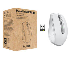 Logitech Logitech MX Anywhere 3S for Business muis Kantoor Rechtshandig RF-draadloos + Bluetooth Laser 8000 DPI