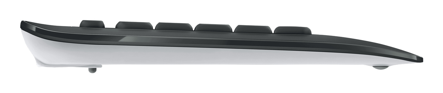 Logitech Logitech 920-008690 toetsenbord Inclusief muis Universeel RF Draadloos QWERTZ Hongaars Zwart