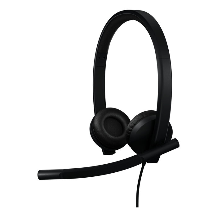 Logitech Logitech H570e Headset Bedraad Hoofdband Kantoor/callcenter USB Type-A Zwart