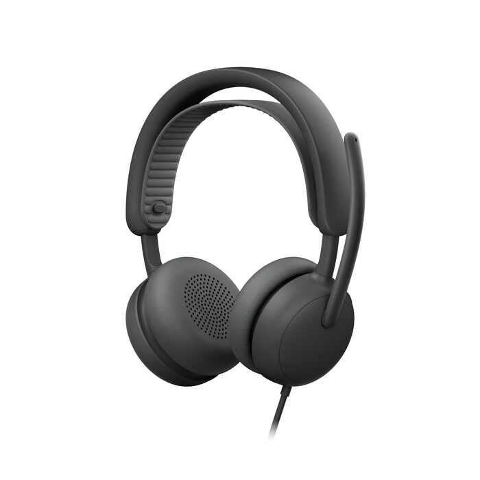 Logitech Logitech 981-001615 hoofdtelefoon/headset Bedraad Hoofdband Oproepen/muziek USB Type-C / USB Type-A Grafiet