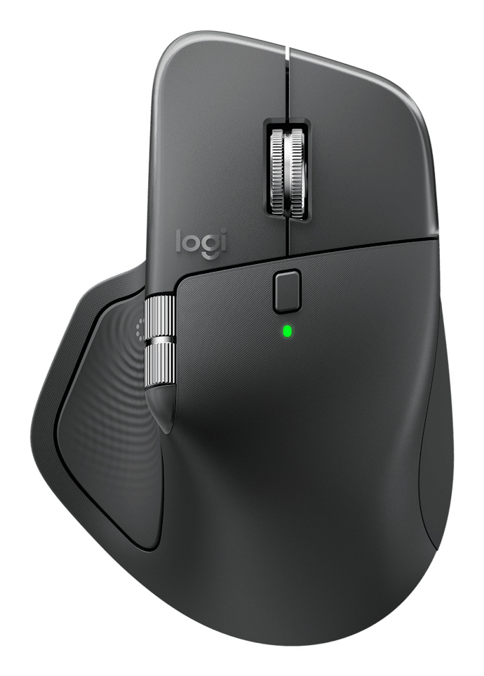 Logitech Logitech MX Master 4 for Business muis Kantoor Rechtshandig RF-draadloos + Bluetooth Laser 8000 DPI