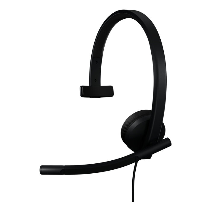 Logitech Logitech H570e Headset Bedraad Hoofdband Kantoor/callcenter USB Type-C Zwart