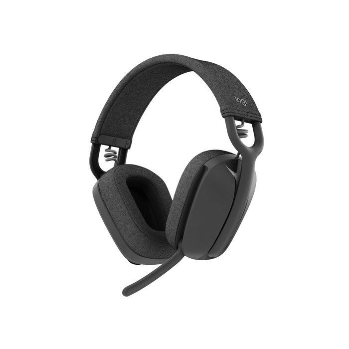 Logitech Logitech Zone Vibe Wireless Headset Draadloos Hoofdband Oproepen/muziek USB Type-C Bluetooth Grafiet