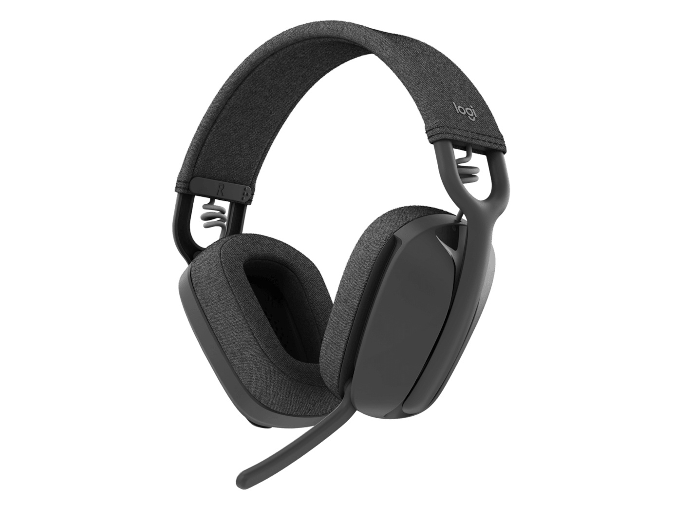 Logitech Logitech Zone Vibe Wireless Headset Draadloos Hoofdband Oproepen/muziek USB Type-C Bluetooth Grafiet
