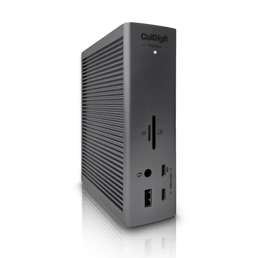 CalDigit CalDigit TS5 Plus Thunderbolt Station 5 Plus Space Black (1m)