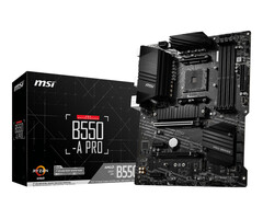 MSI MSI B550-A PRO moederbord AMD B550 Socket AM4 ATX