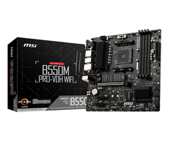 MSI MSI B550M PRO-VDH WIFI moederbord AMD B550 Socket AM4 micro ATX