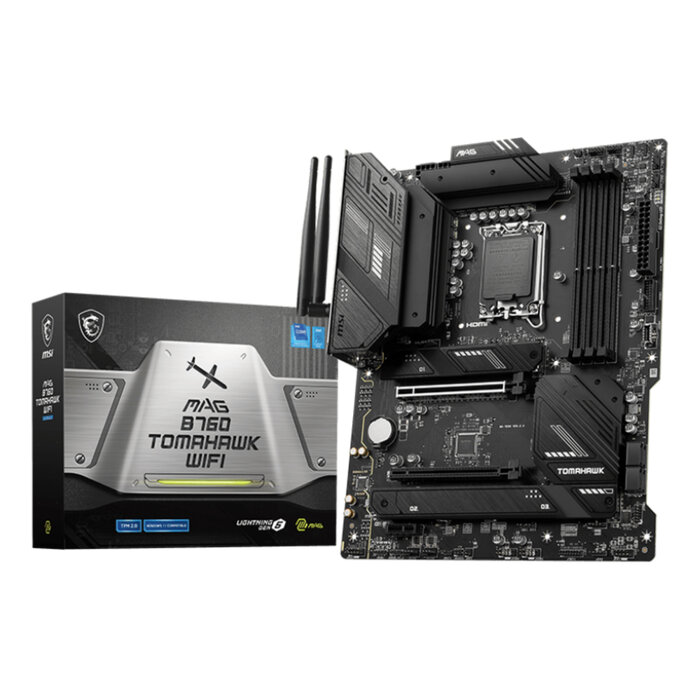 MSI MSI MAG B760 TOMAHAWK WIFI moederbord LGA 1700 ATX