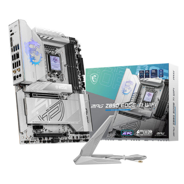 MSI MSI MPG Z890 EDGE TI WIFI moederbord Intel Z890 LGA 1851 (Socket V1) ATX