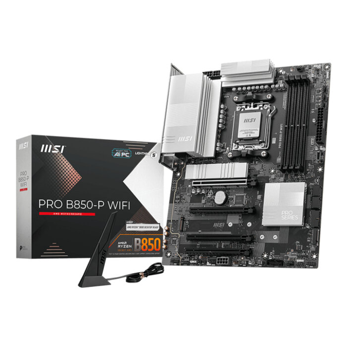 MSI MSI PRO B850-P WIFI moederbord AMD B850 Socket AM5 ATX