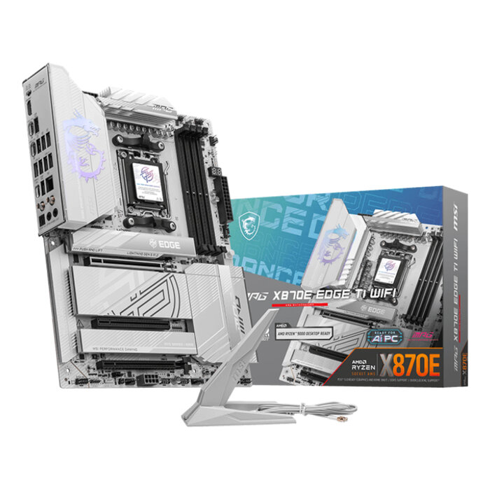 MSI MSI MPG X870E EDGE TI WIFI moederbord AMD X870E Socket AM5 ATX