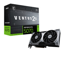 MSI MSI GeForce RTX 5070 12G VENTUS 2X OC NVIDIA 12 GB GDDR7