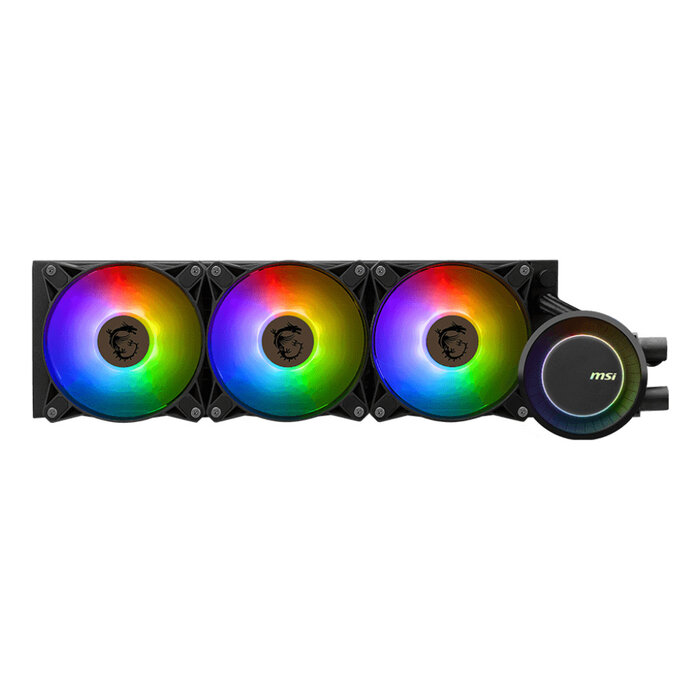 MSI MSI MAG CORELIQUID E360 koelsysteem voor computers Moederbord, Processor Kit voor vloeistofkoeling 12 cm Zwart