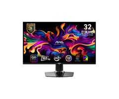 MSI MSI MAG 321UPDE QD-OLED computer monitor 80 cm (31.5") 3840 x 2160 Pixels 4K Ultra HD Zwart