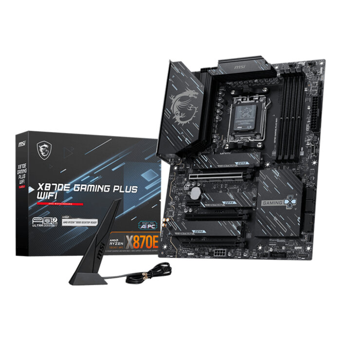 MSI MSI X870E GAMING PLUS WIFI moederbord AMD X870E Socket AM5 ATX