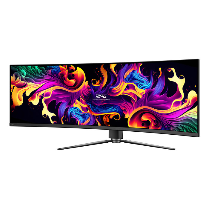 MSI MSI MPG 491CQP QD-OLED computer monitor 124,5 cm (49") 5120 x 1440 Pixels Dual WQHD Zwart