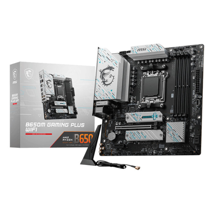 MSI MSI B650M GAMING PLUS WIFI moederbord AMD B650 Socket AM5 micro ATX