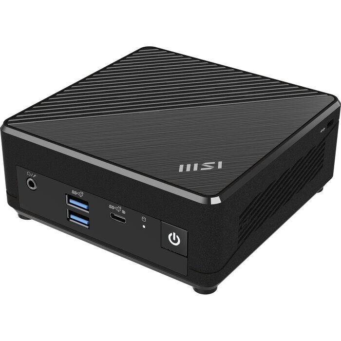 MSI MSI Cubi N ADL S-254AT Intel® N N200 4 GB DDR4-SDRAM 128 GB SSD Windows 11 Pro Mini PC Zwart
