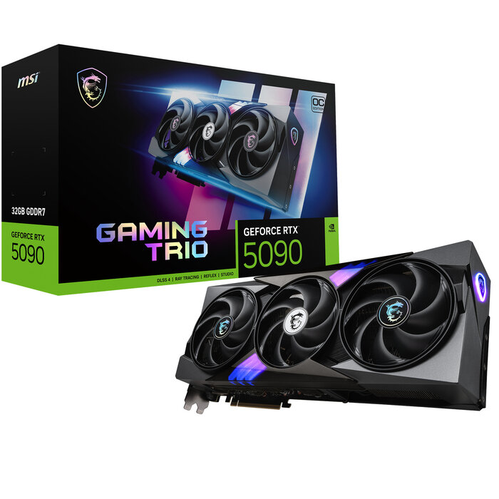 MSI MSI GAMING GeForce RTX5090 TRIO OC 32GB NVIDIA GeForce RTX 5090 GDDR7