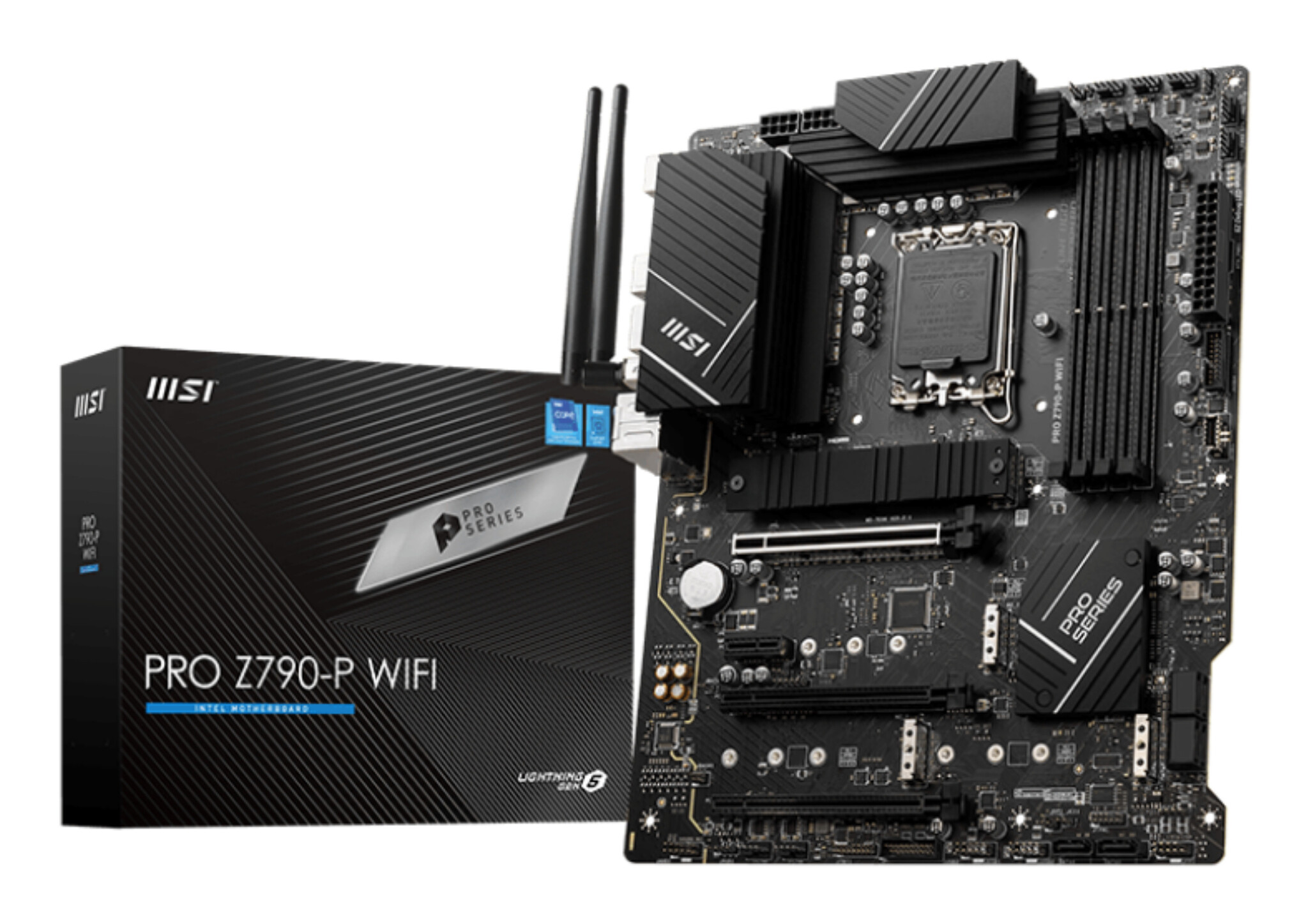 MSI MSI PRO Z790-P WIFI moederbord Intel Z790 LGA 1700 ATX