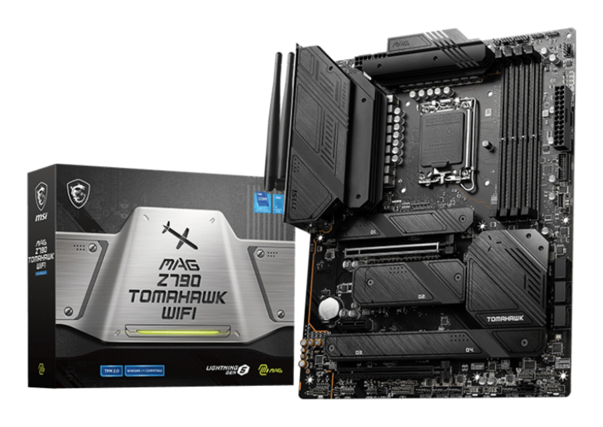 MSI MSI MAG Z790 TOMAHAWK WIFI moederbord Intel Z790 LGA 1700 ATX