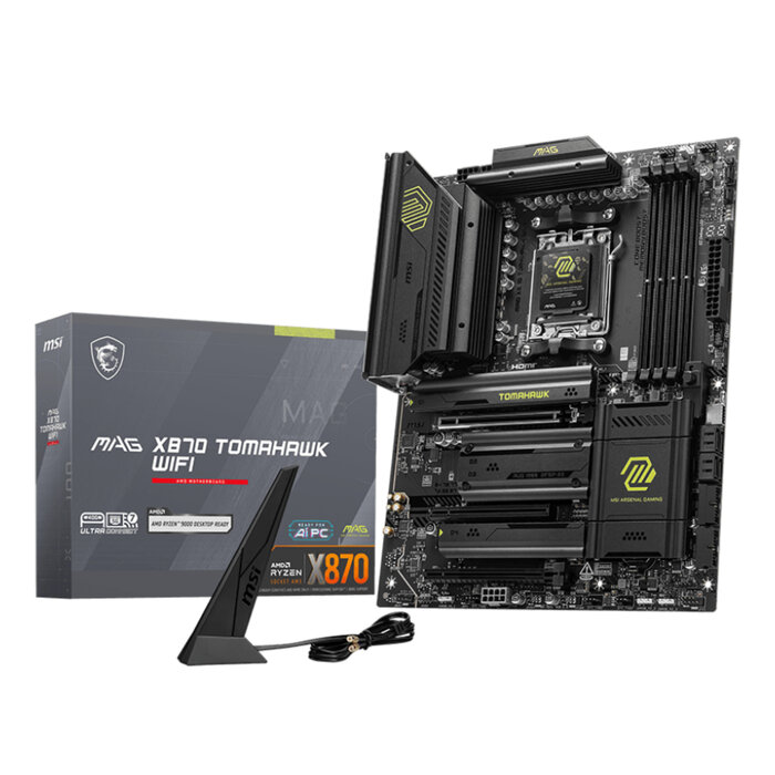 MSI MSI MAG X870 TOMAHAWK WIFI moederbord AMD X870 Socket AM5 ATX