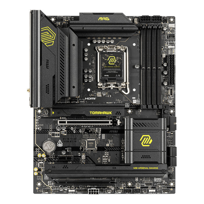 MSI MSI MAG B860 TOMAHAWK WIFI moederbord Intel B860 LGA 1851 (Socket V1) ATX