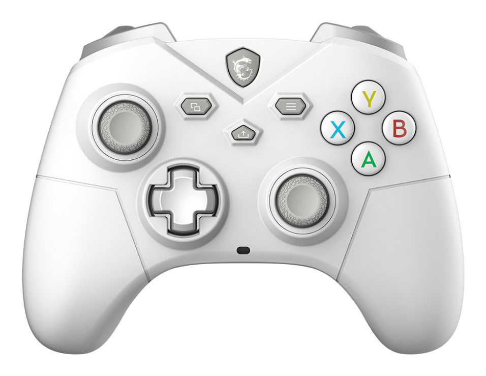 MSI MSI FORCE GC300 WIRELESS WHITE Wit USB 2.0 Gamepad Analoog PC