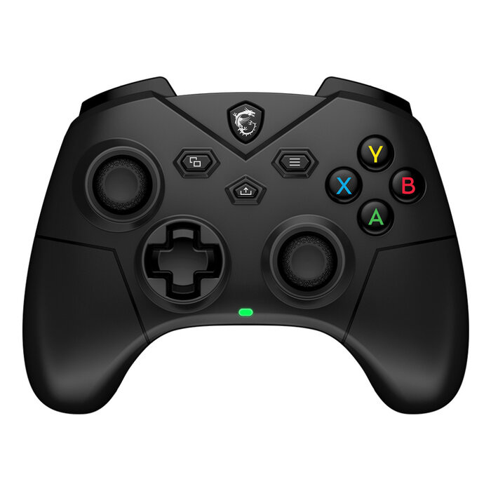 MSI MSI FORCE GC300 WIRELESS Zwart USB 2.0 Gamepad Analoog PC