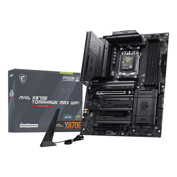 MSI MSI MAG X870E TOMAHAWK MAX WIFI moederbord AMD X870E Socket AM5 ATX