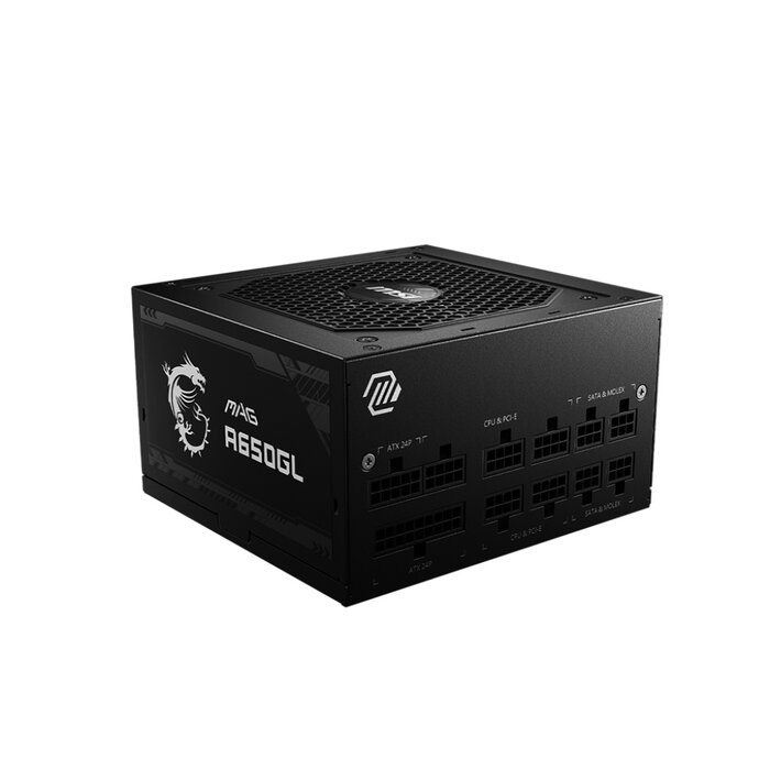 MSI MSI MAG A650GL power supply unit 650 W 20+4 pin ATX ATX Zwart