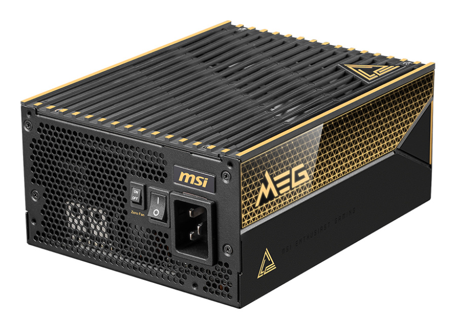 MSI MSI MEG Ai1600T PCIE5 power supply unit 1600 W 24-pin ATX ATX Zwart