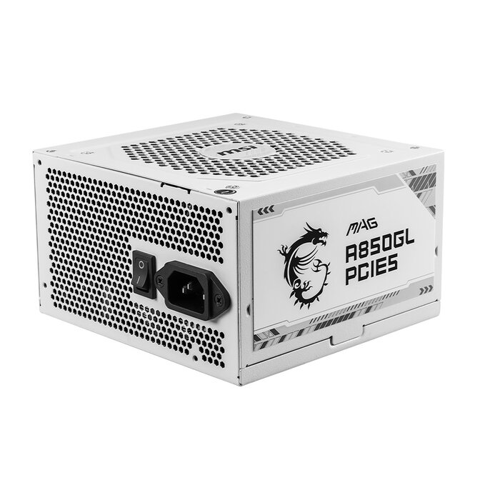 MSI MSI MAG A850GL PCIE5 WHITE power supply unit 850 W 20+4 pin ATX ATX Wit