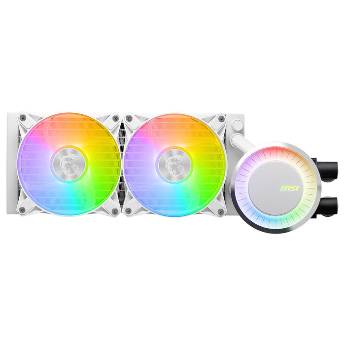 MSI MSI MAG Coreliquid E240 WHITE Moederbord, Processor Kit voor vloeistofkoeling 12 cm Wit