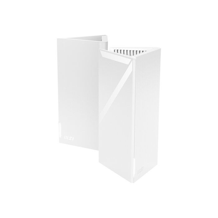 MSI MSI Roamii BE Lite Mesh System 2-pack Dual-band (2.4 GHz / 5 GHz) Wi-Fi 7 (802.11be) Wit 3 Intern