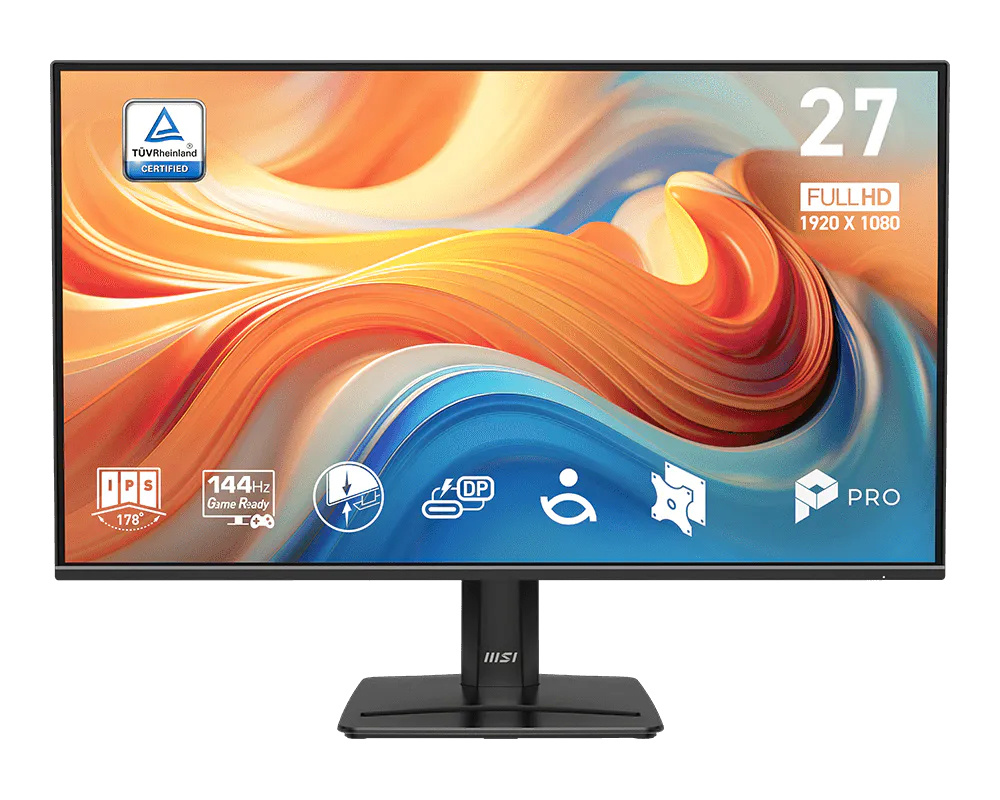 MSI MSI Pro MP272 E14C computer monitor 68,6 cm (27") 1920 x 1080 Pixels Full HD LED Zwart