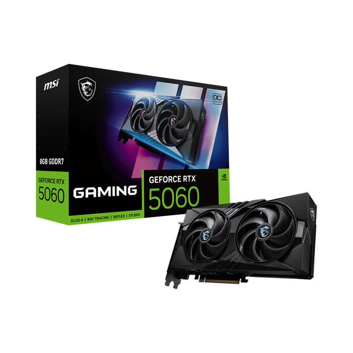 MSI MSI GeForce RTX 5060 8G GAMING OC NVIDIA 8 GB GDDR7