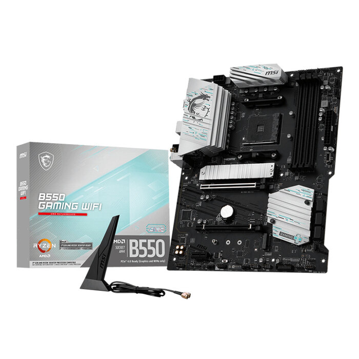 MSI MSI B550 GAMING WIFI moederbord AMD B550 Socket AM4 ATX